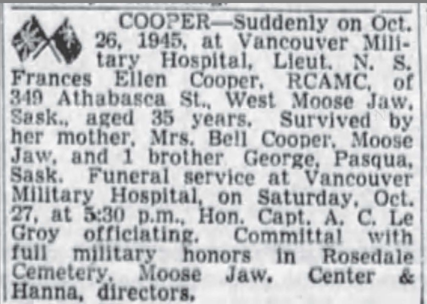 Frances Ellen Cooper